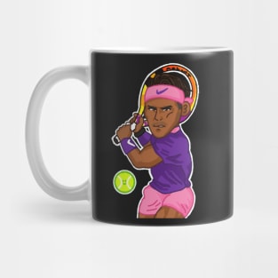 Rafa on clay :) Mug